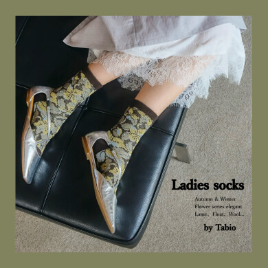 花柄💐ソックス -Ladies-