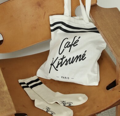 〈再販決定〉Café Kitsuné × Tabio 