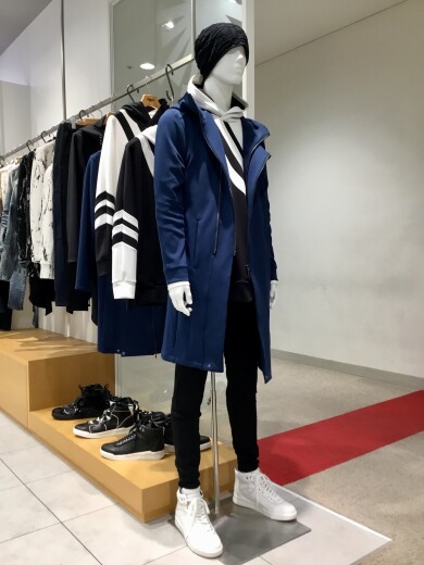 新作☆ロングレイヤーフーディ！！