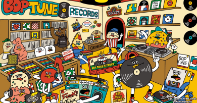 「ポップな色、ハッピーな音。#BOPTUNE」