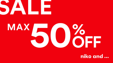 「今だけWでおトク！セール＆2点以上でさらに10％OFF」