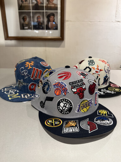 【NEWERA】9FIFTY Team Logo Allover MLB/NBA