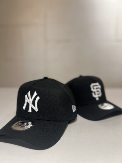 【NEWERA】9FORTY A-Frame MLB Black & White モノトーン