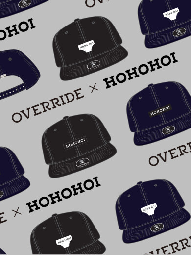 【OVERRIDE】ホホホイキャップ　6月25日発売