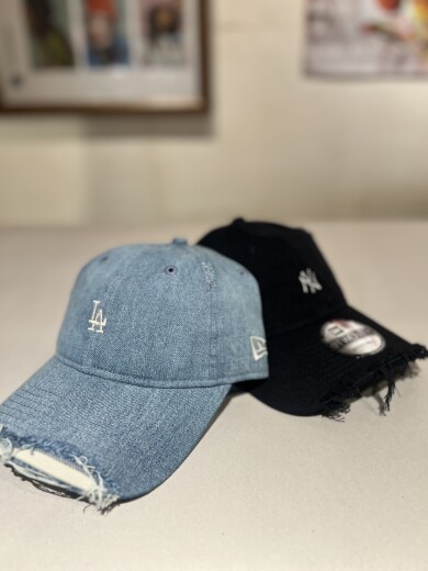 【NEWERA】9TWENTY MLB Damaged Denim