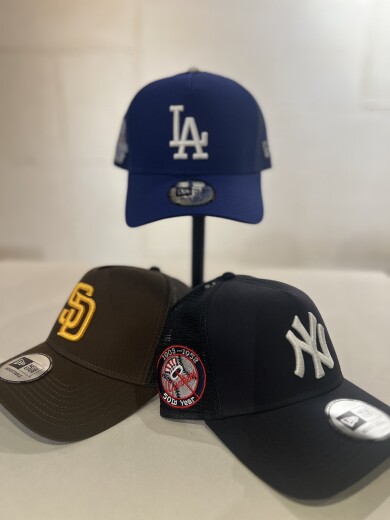 【NEWERA】9FORTY A-Frame トラッカー MLB Side Patch 