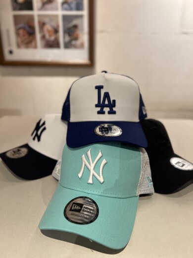 【NEWERA】9FORTY A-Frame トラッカー MLB Mesh Embroidery 