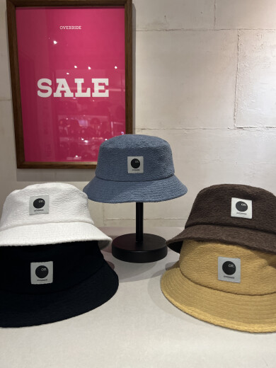 【OVERRIDE】SALE！！ロゴが可愛いバケットハット