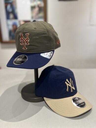 【NEWERA】RC 9FIFTY Curved Visor Vintage Nylon