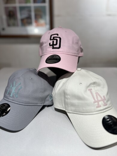 【NEWERA】9FORTY Unstructured Beads Logo