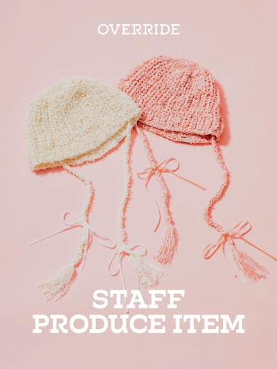 【STAFF PRODUCE ITEM】 スタッフと企画した帽子を4月4日（金）より発売！