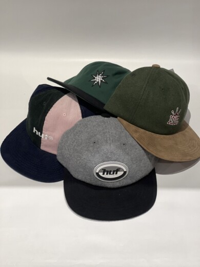 【HUF】新作キャップ