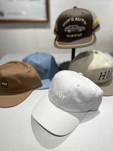 【HUF】新作キャップが入荷🧢