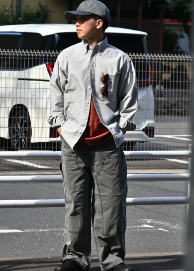 グレーコーデ🩶👕