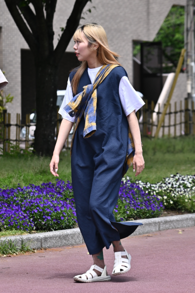 今の季節にぴったりのワンピース👗👡