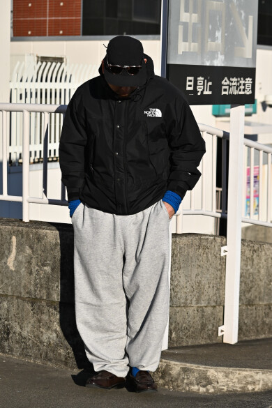 スウェットコーデ⛰️⚫️