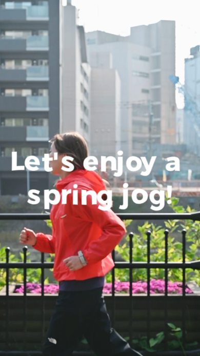 Let's enjoy a spring jog！🏃‍♂️🌸