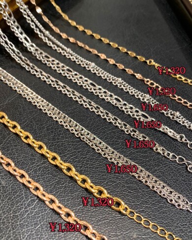 🕺チェーンブレス入荷🕺