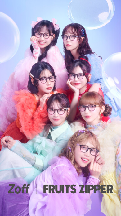 「Zoff|FRUITS ZIPPER」