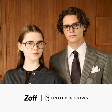 メガネブランド「Zoff」×「UNITED ARROWS」2025秋冬 ”ライフスタイルに寄り添う”アイウェアコレクション