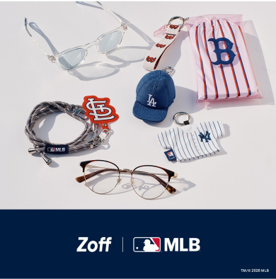MLBと国内アイウェアブランドによる初のコラボレーションコレクショ