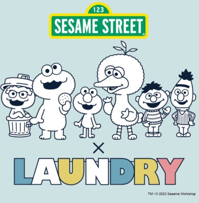 SESAME STREETコラボ レーションが3デザインで発売に☆