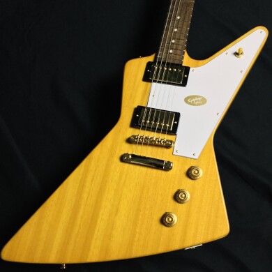 Epiphone Korina Explorer Aged Natural入荷しました！