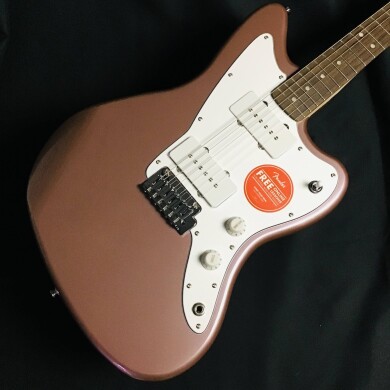 Squier by Fender Affinity Series Jazzmaster Laurel Fingerboard White Pickguard Burgundy Mist入荷しました！