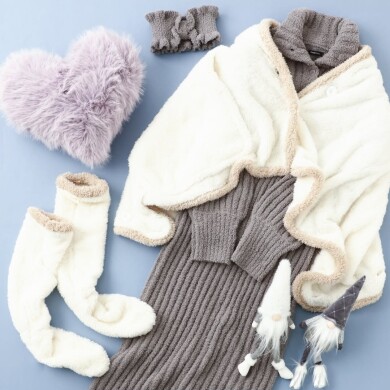 【ギフト】ふんわり︎🤍やわらか︎🤍あったかい︎🤍Francfrancのウォームアイテム🧸⸝⋆*