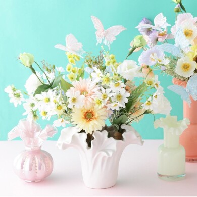 【NEW】お手入れ要らずで楽しめる🩷ᩚ春のアートフラワー&アートプランツ𓏸𓈒 𓂃🌼.*εïз゜