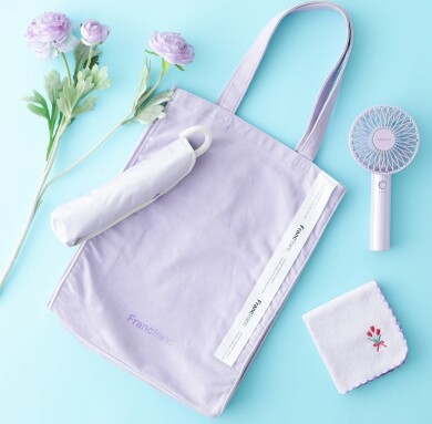 推しカラーのハンディファンとお出かけを楽しもう🏖👜🍃