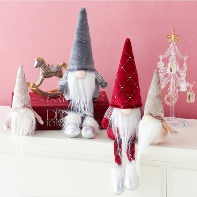 【NEW】きらきら🪄.*ふわふわ💭リボン付き🎀 ᩚノルディックサンタ🎅🏻´-