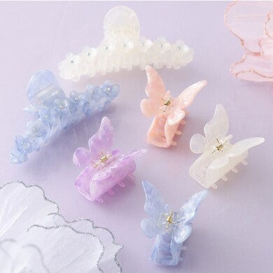 【NEW】心ときめく꒰𑁬🩷໒꒱キュートな新作ヘアクリップ💠💭´-