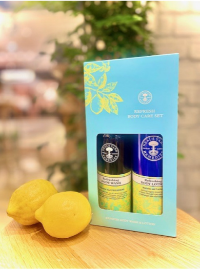 夏の暑い時期にリフレッシュボディケアセット🍋