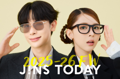 旬を着こなすメガネ「JINS TODAY」25年冬の新作発売！
