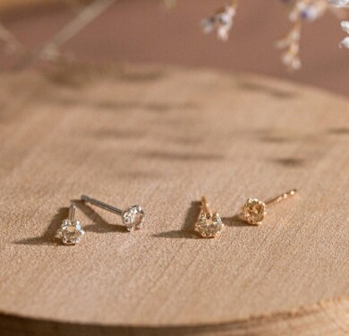 ハートアンドキューピット⭐︎ダイヤモンドピアス💎