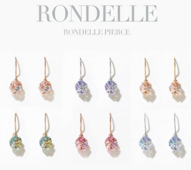 新作ロンデルピアス♪