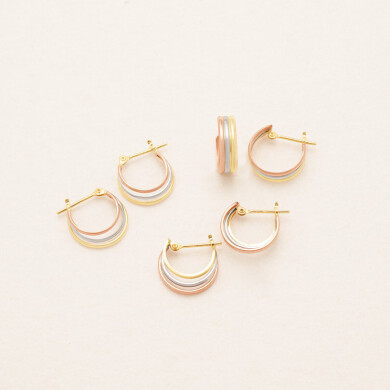 トリニティーフープピアス