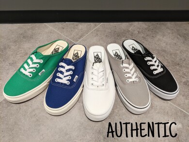 AUTHENTIC MULE 登場ですよ😆🙌