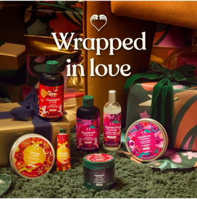 ザボディショップ　新発売　HOLIDAY COLLECTION 2025 