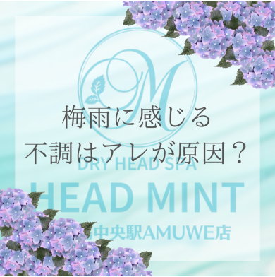 梅雨の不調
