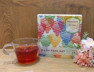 【NEW】1/20〜HAPPINESS  DAY ローズとハイビスカスのブレンドティー🌹🌿
