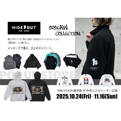 【期間限定SHOP】HIDEOUT <複合衣料>