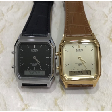 【CASIO】ヴィンテージ感あふれるアナデジモデル！！