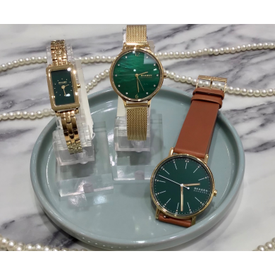 SKAGEN】自然とのつながりを表現したエメラルドグリーンカラー 