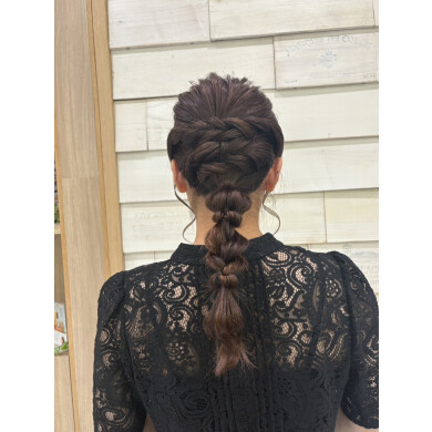 ヘアセット 