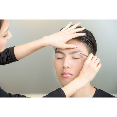 メンズ眉カット