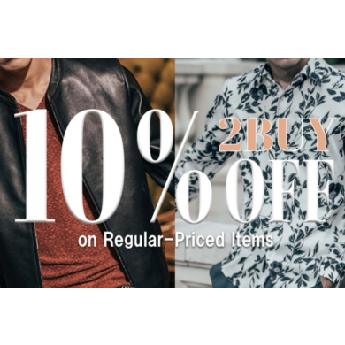 2 BUY 10%OFF