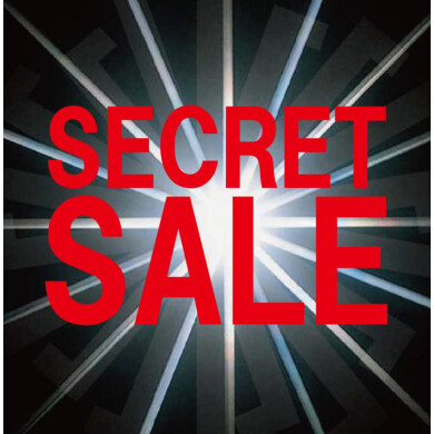 📢SECRET SALEのお知らせ🙌