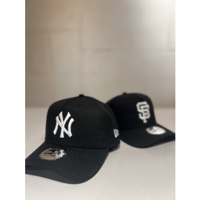 【NEWERA】9FORTY A-Frame MLB Black & White モノトーン 
